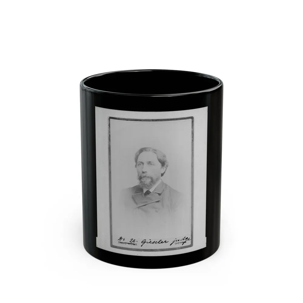 Brig. Gen. John Bratton, C.S.A., Head-And-Shoulders Portrait, Facing Right (U.S. Civil War) Black Coffee Mug-11oz-Go Mug Yourself