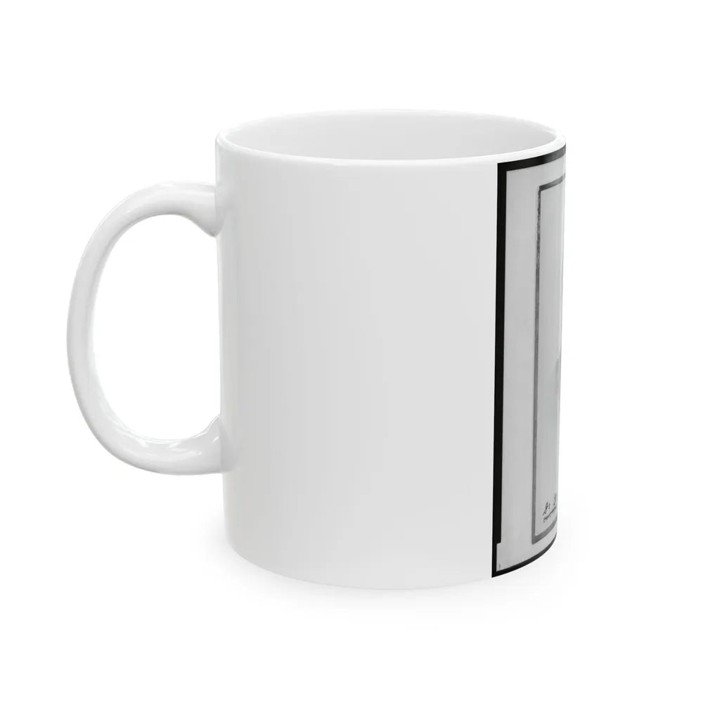 Brig. Gen. John Bratton, C.S.A., Head-And-Shoulders Portrait, Facing Right (U.S. Civil War) White Coffee Mug-Go Mug Yourself