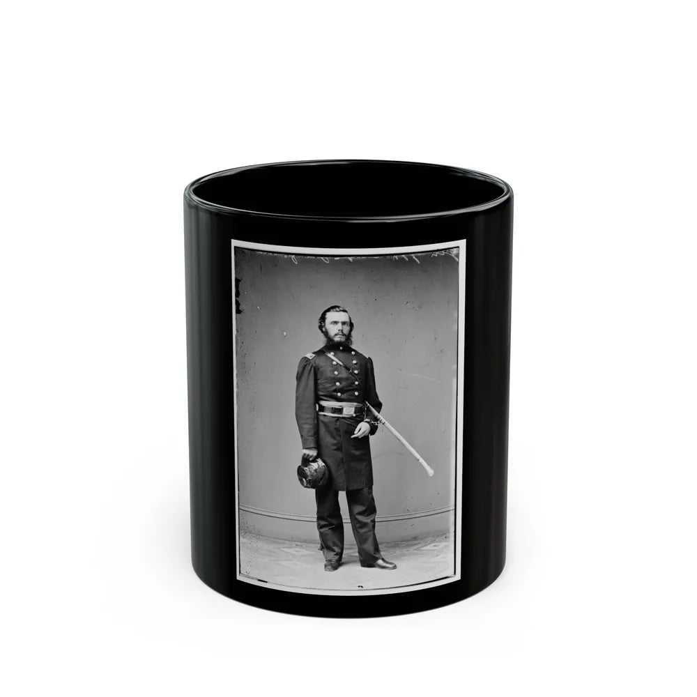 Brig. Gen. John Riggin 001 (U.S. Civil War) Black Coffee Mug-11oz-Go Mug Yourself