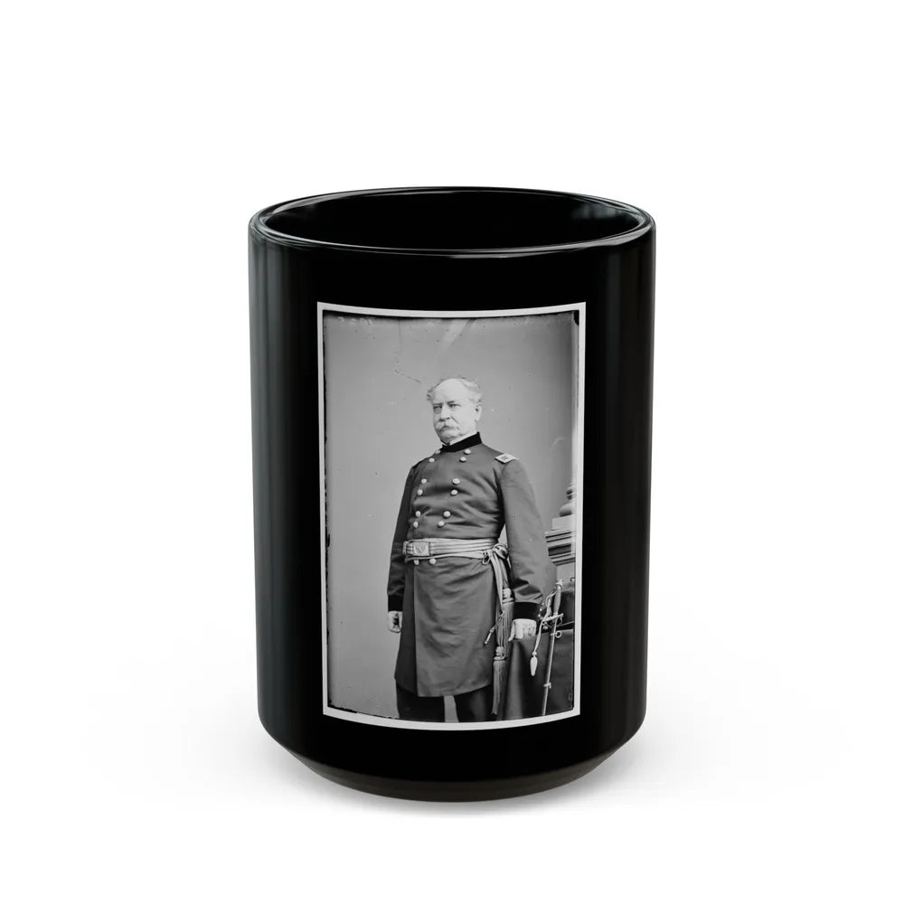 Brig. Gen. Richard S. Satterlee 001 (U.S. Civil War) Black Coffee Mug-15oz-Go Mug Yourself