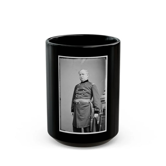 Brig. Gen. Richard S. Satterlee 001 (U.S. Civil War) Black Coffee Mug-15oz-Go Mug Yourself