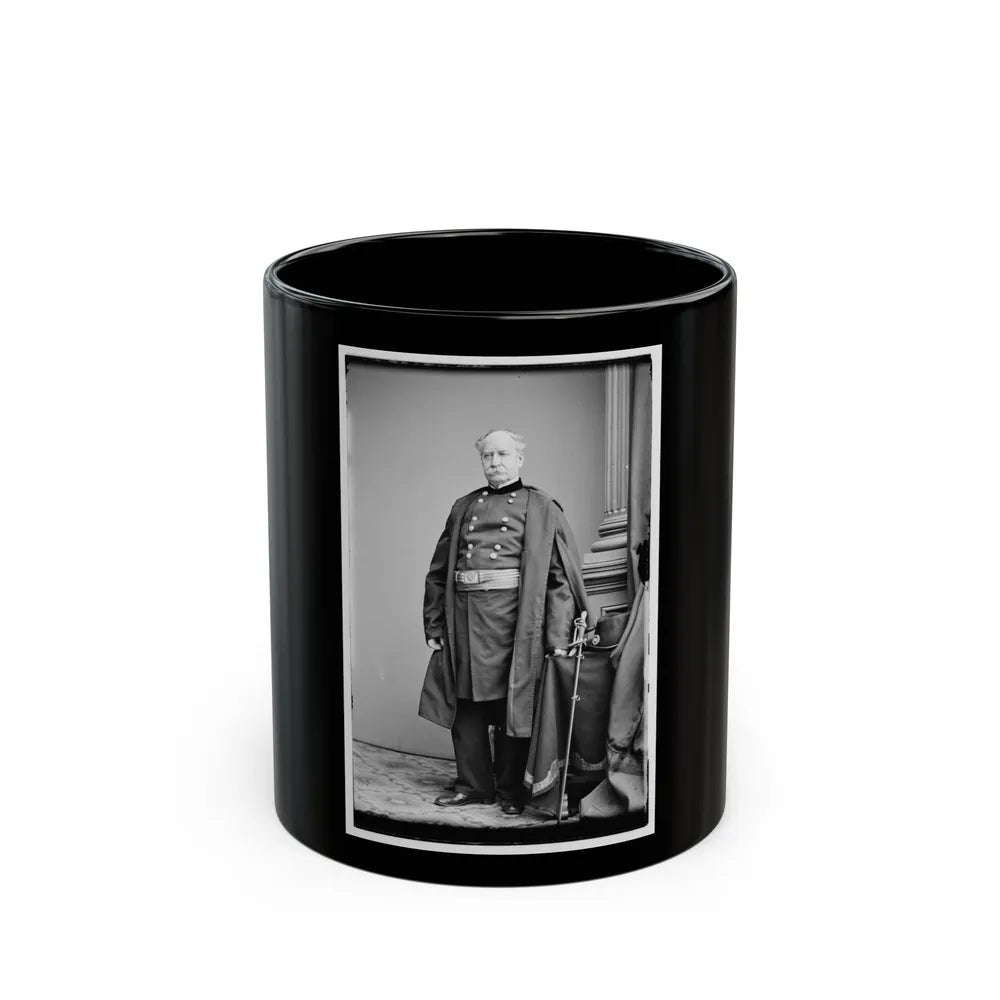 Brig. Gen. Richard S. Satterlee (U.S. Civil War) Black Coffee Mug-11oz-Go Mug Yourself