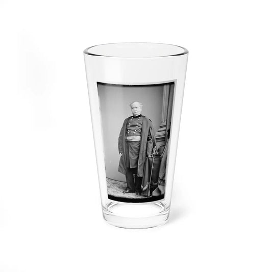 Brig. Gen. Richard S. Satterlee (U.S. Civil War) Pint Glass 16oz-16oz-Go Mug Yourself