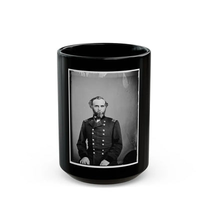 Brig. Gen. Richard W. Johnson (U.S. Civil War) Black Coffee Mug-15oz-Go Mug Yourself