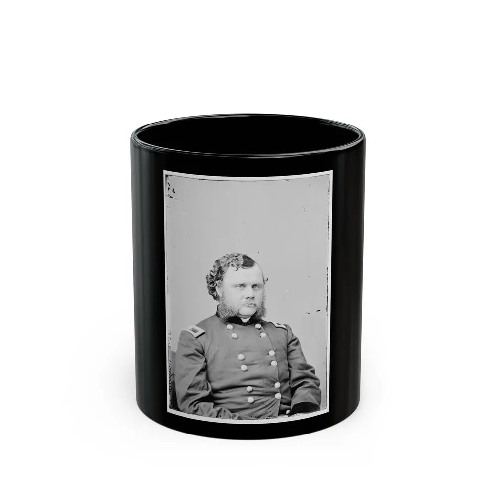 Brig. Gen. Robert O. Tyler (U.S. Civil War) Black Coffee Mug-11oz-Go Mug Yourself