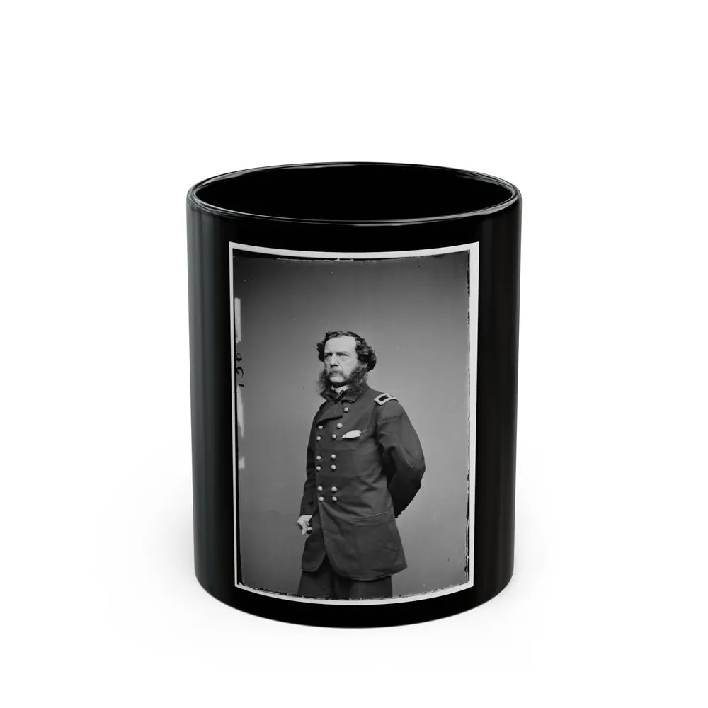 Brig. Gen. Samuel W. Crawford 001 (U.S. Civil War) Black Coffee Mug-11oz-Go Mug Yourself