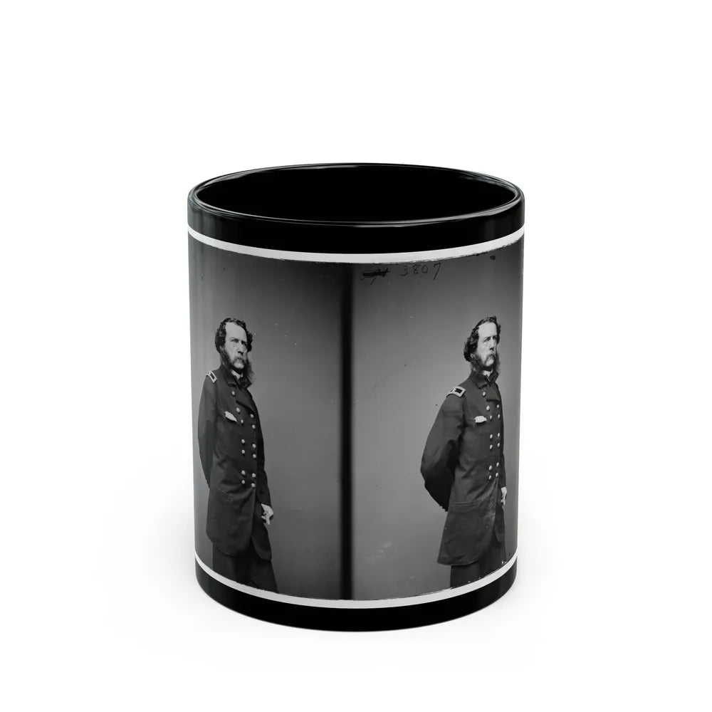 Brig. Gen. Samuel W. Crawford (U.S. Civil War) Black Coffee Mug-11oz-Go Mug Yourself