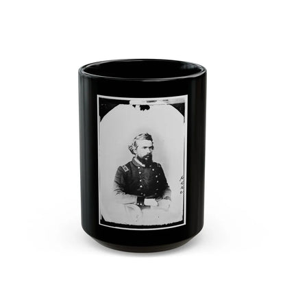 Brig. Gen. Truman Seymour, Capt. At Fort Sumter, 1861 002 (U.S. Civil War) Black Coffee Mug-15oz-Go Mug Yourself