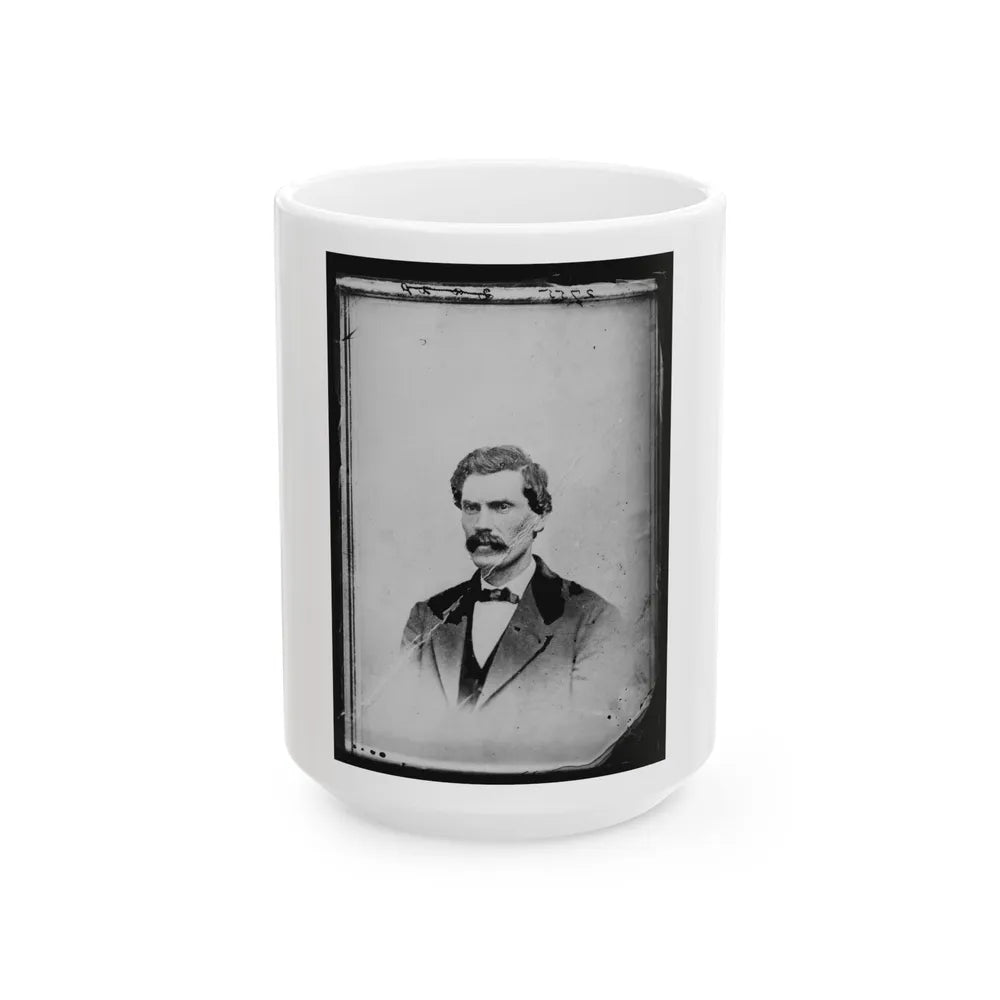 Brig. Gen. William Mccomb, C.S.A (U.S. Civil War) White Coffee Mug-15oz-Go Mug Yourself