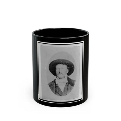 Brig. General Archibald Campbell Godwin, Head-And-Shoulders Portrait, Facing Slightly Left (U.S. Civil War) Black Coffee Mug-11oz-Go Mug Yourself