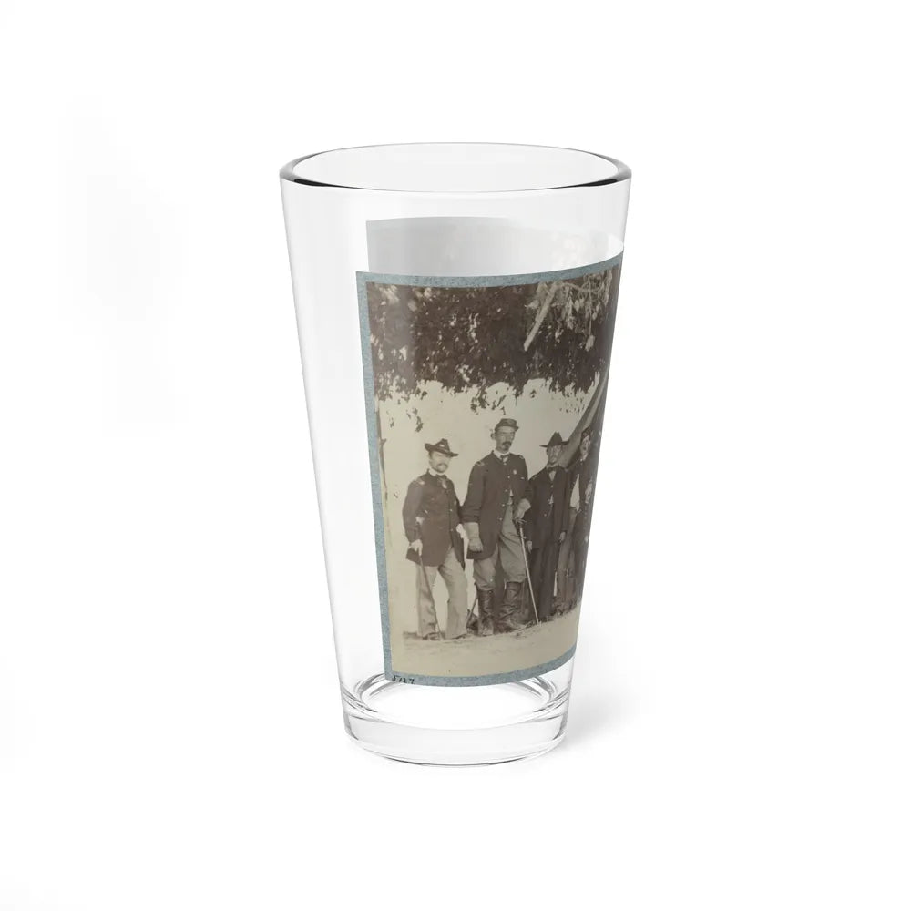 Brig. General J. H. Ledlie And Staff (U.S. Civil War) Pint Glass 16oz-Go Mug Yourself