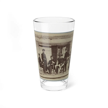 Brig. General J. S. Wadsworth And Staff (U.S. Civil War) Pint Glass 16oz-16oz-Go Mug Yourself