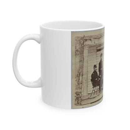 Brig. General J. S. Wadsworth And Staff (U.S. Civil War) White Coffee Mug-Go Mug Yourself