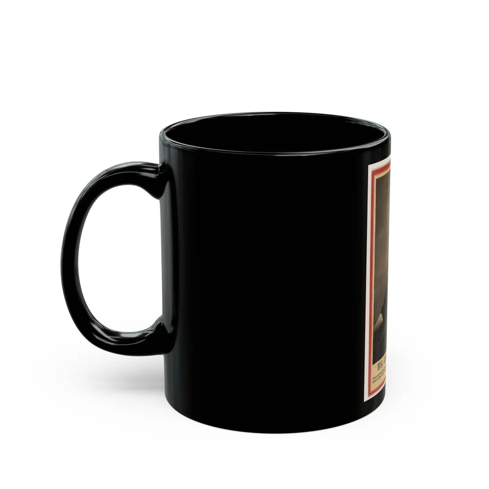 Brig. Gen'l Daniel E. Sickles (U.S. Civil War) Black Coffee Mug-Go Mug Yourself