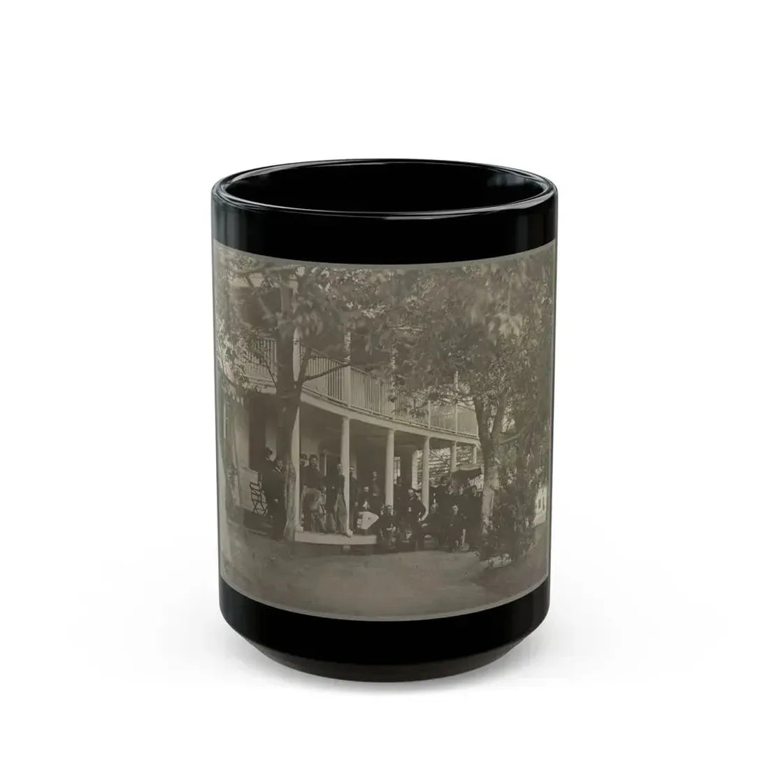 Brigade Hdqs. At Fort Lincoln, Defenses Of Wash., D.C. (U.S. Civil War) Black Coffee Mug 15oz - Go Mug Yourself