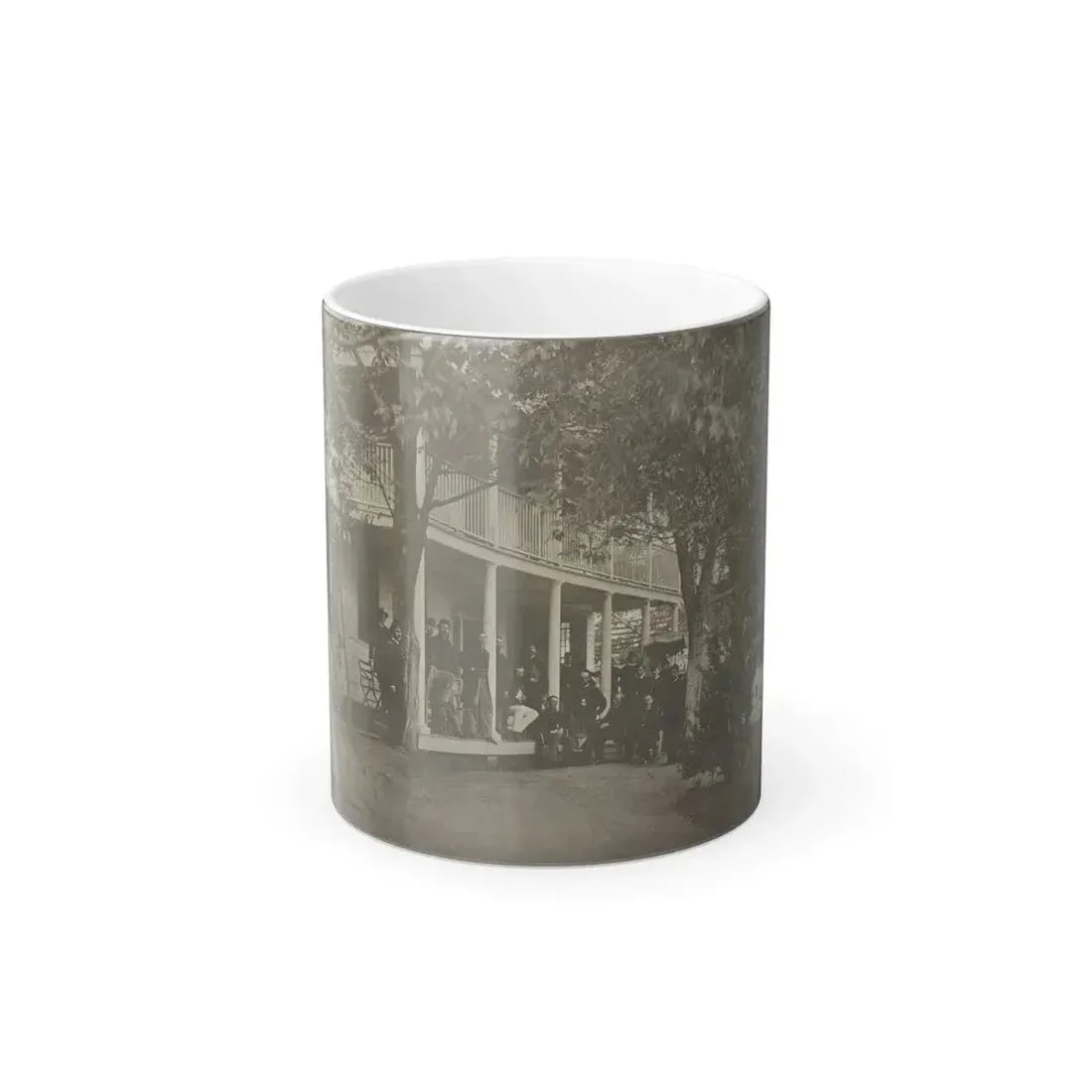 Brigade Hdqs. At Fort Lincoln, Defenses of Wash., D.C. (U.S. Civil War) Color Changing Coffee Mug 11oz Default Title 11oz - Go Mug Yourself