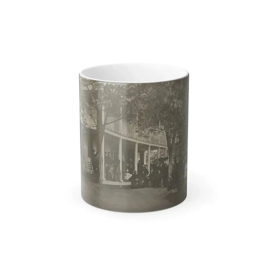 Brigade Hdqs. At Fort Lincoln, Defenses of Wash., D.C. (U.S. Civil War) Color Changing Coffee Mug 11oz Default Title 11oz - Go Mug Yourself