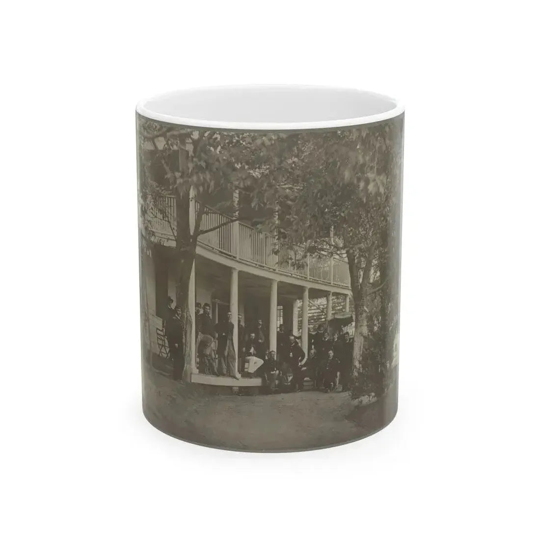 Brigade Hdqs. At Fort Lincoln, Defenses Of Wash., D.C. (U.S. Civil War) White Coffee Mug 11oz - Go Mug Yourself