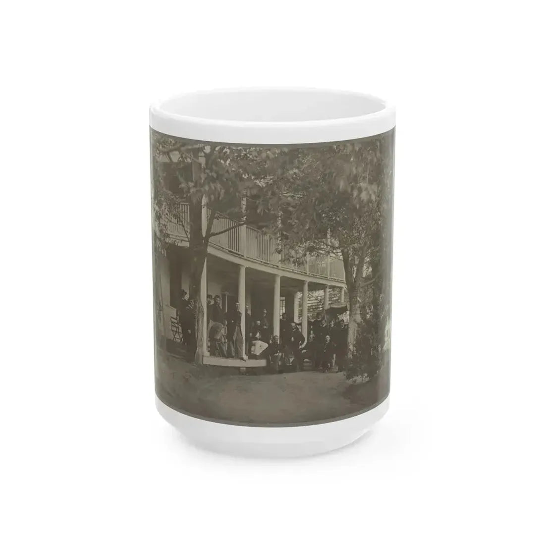 Brigade Hdqs. At Fort Lincoln, Defenses Of Wash., D.C. (U.S. Civil War) White Coffee Mug 15oz - Go Mug Yourself