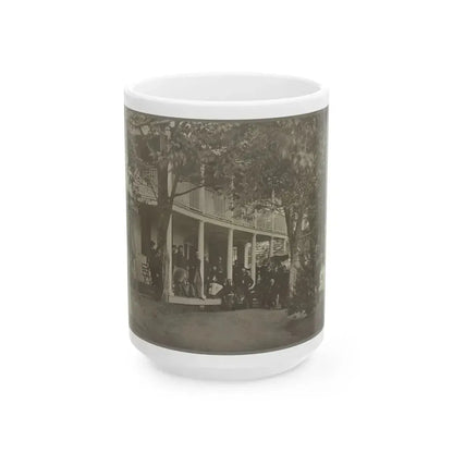 Brigade Hdqs. At Fort Lincoln, Defenses Of Wash., D.C. (U.S. Civil War) White Coffee Mug 15oz - Go Mug Yourself
