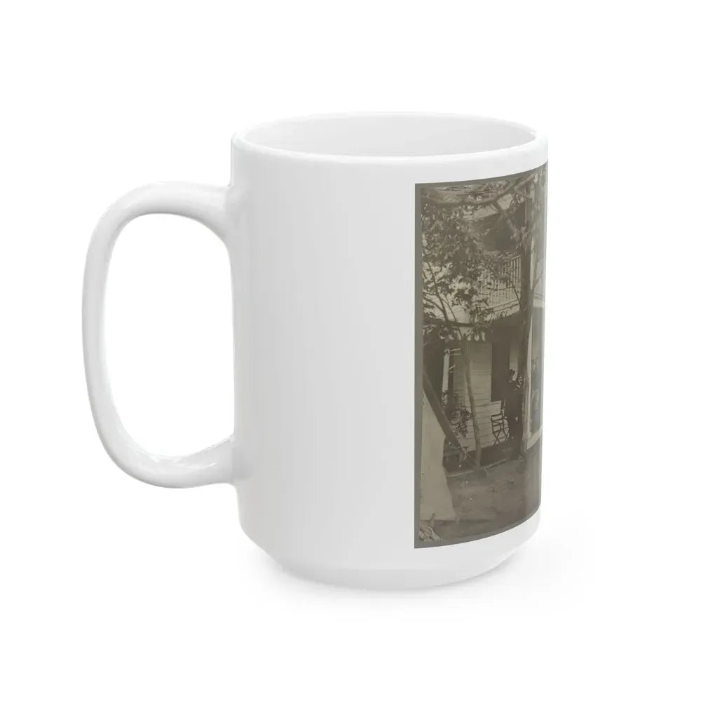 Brigade Hdqs. At Fort Lincoln, Defenses Of Wash., D.C. (U.S. Civil War) White Coffee Mug - Go Mug Yourself
