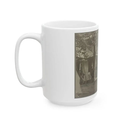 Brigade Hdqs. At Fort Lincoln, Defenses Of Wash., D.C. (U.S. Civil War) White Coffee Mug - Go Mug Yourself