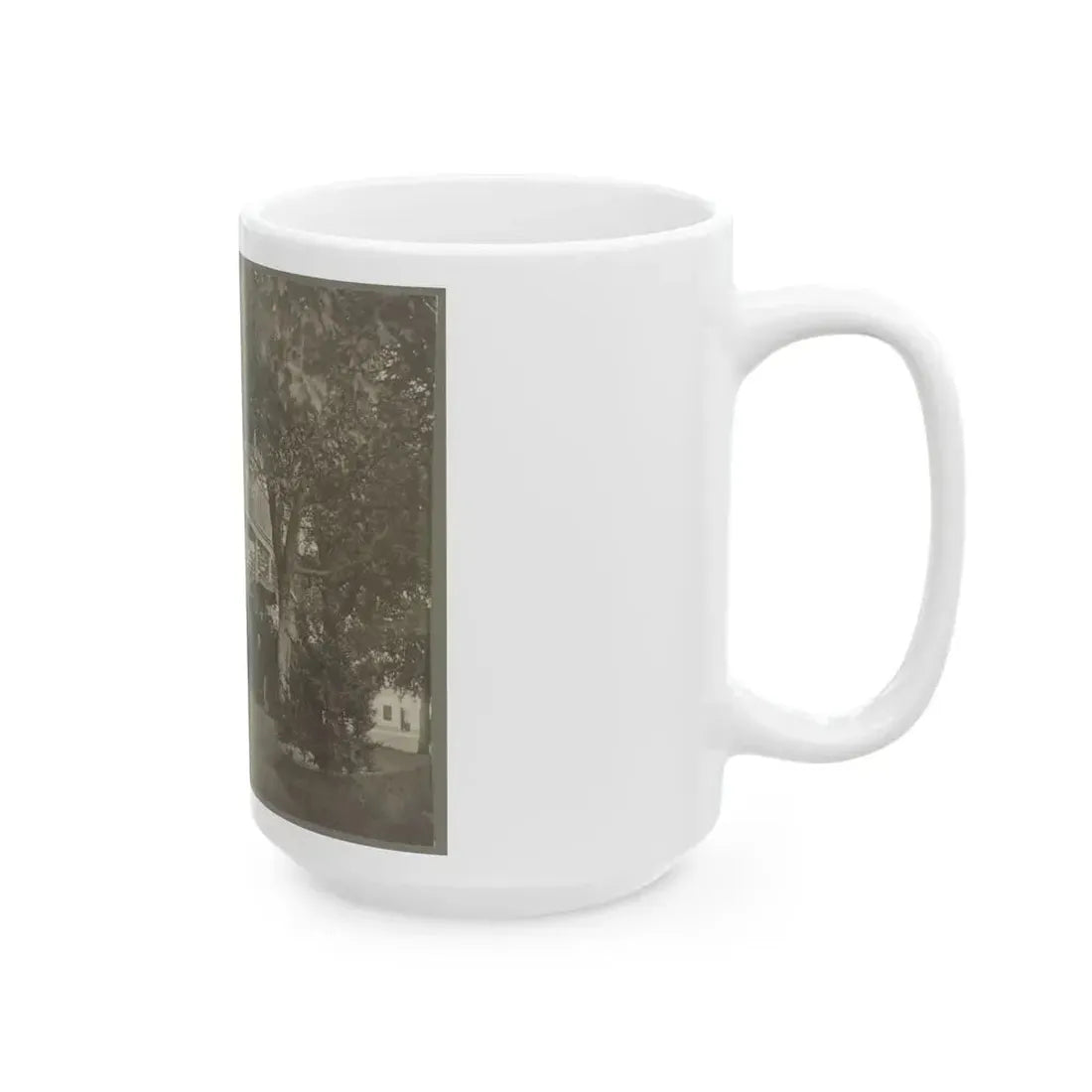 Brigade Hdqs. At Fort Lincoln, Defenses Of Wash., D.C. (U.S. Civil War) White Coffee Mug - Go Mug Yourself
