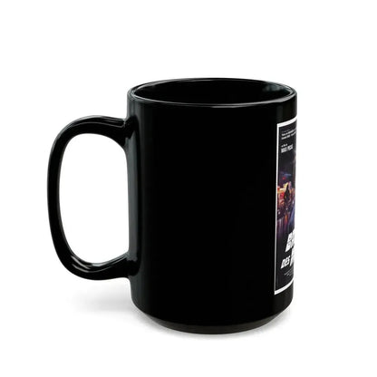 BRIGADE OF DEATH 1985 Movie Poster - Black Coffee Mug - Go Mug Yourself