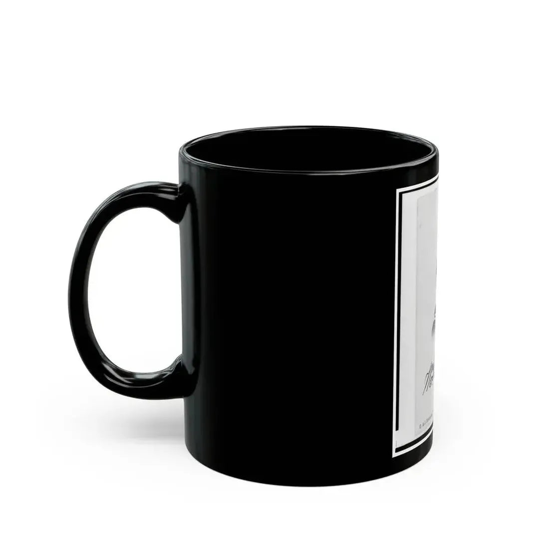 Brigadier General William G. Mank, Union Officer In The 32nd Indiana Regiment, Head-And-Shoulders Portrait, Turned Right (U.S. Civil War) Black Coffee Mug - Go Mug Yourself