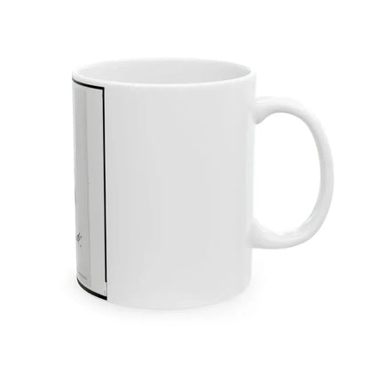 Brigadier General William G. Mank, Union Officer In The 32nd Indiana Regiment, Head-And-Shoulders Portrait, Turned Right (U.S. Civil War) White Coffee Mug - Go Mug Yourself