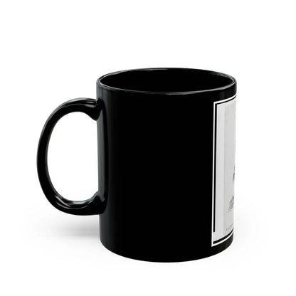 Brigadier General William G. Mank, Union Officer In The 32nd Indiana Regiment, Head-And-Shoulders Portrait, Turned Right (U.S. Civil War) Black Coffee Mug-Go Mug Yourself