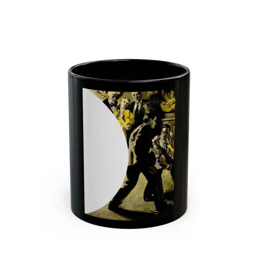 Bright Danger (1), Liberty magazine, September 18, 1937 - Black Coffee Mug 11oz - Go Mug Yourself