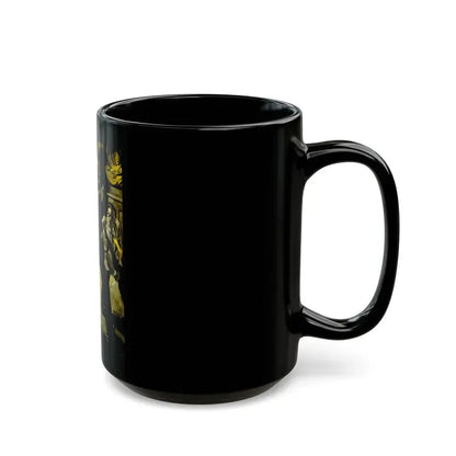 Bright Danger (1), Liberty magazine, September 18, 1937 - Black Coffee Mug - Go Mug Yourself