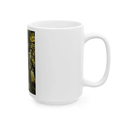 Bright Danger (1), Liberty magazine, September 18, 1937 - White Coffee Mug - Go Mug Yourself