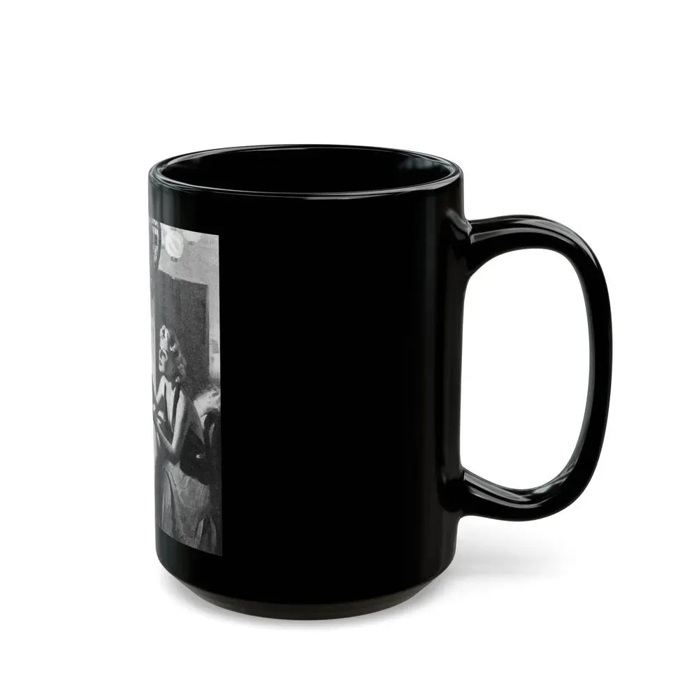 Bright Danger (2), Liberty magazine, September 25, 1937 - Black Coffee Mug - Go Mug Yourself