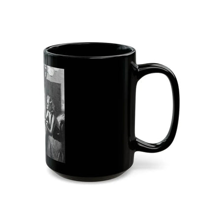 Bright Danger (2), Liberty magazine, September 25, 1937 - Black Coffee Mug - Go Mug Yourself