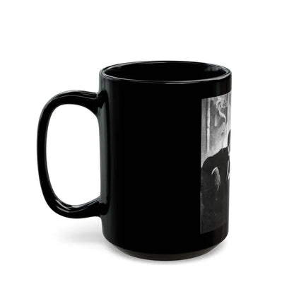 Bright Danger (2), Liberty magazine, September 25, 1937 - Black Coffee Mug - Go Mug Yourself