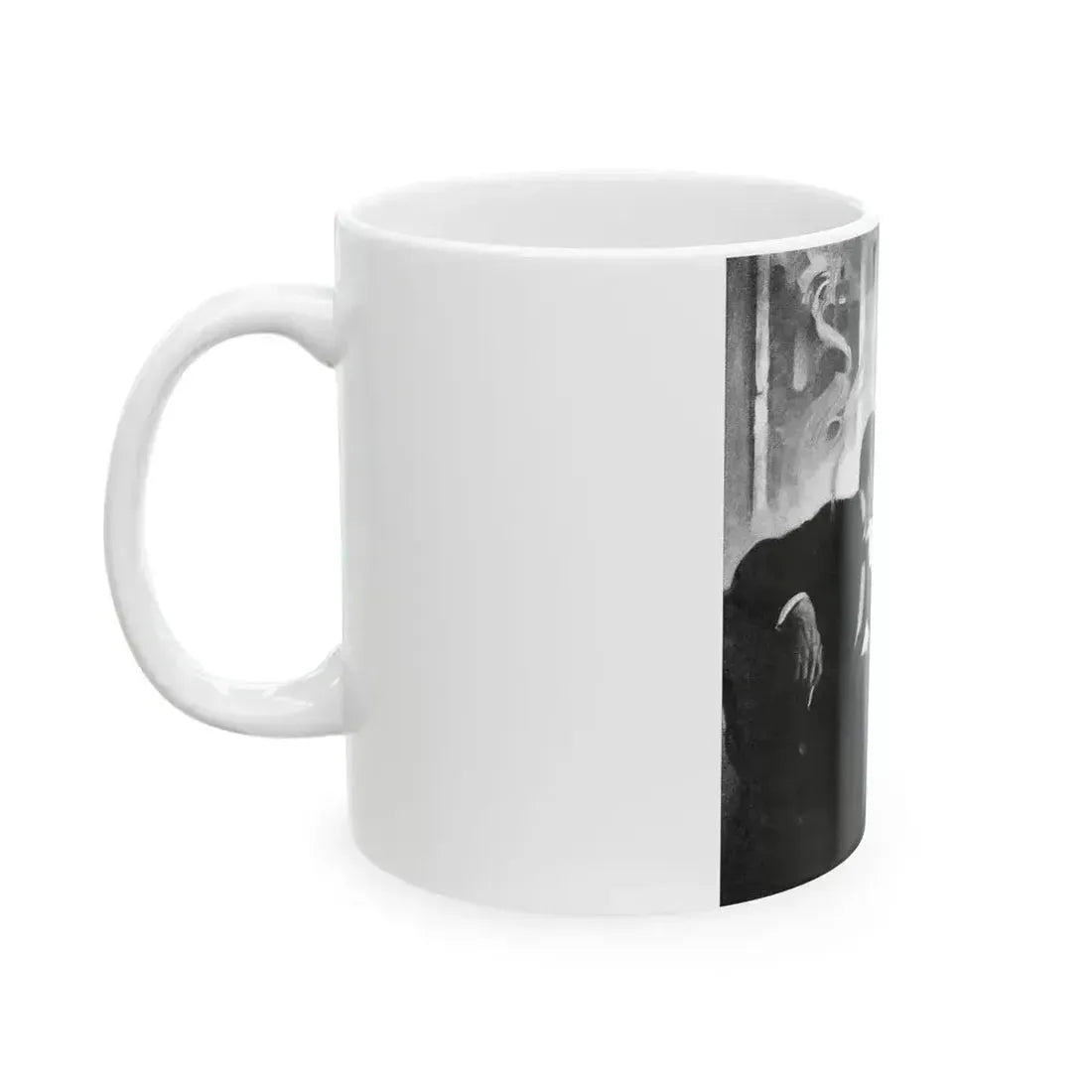 Bright Danger (2), Liberty magazine, September 25, 1937 - White Coffee Mug - Go Mug Yourself