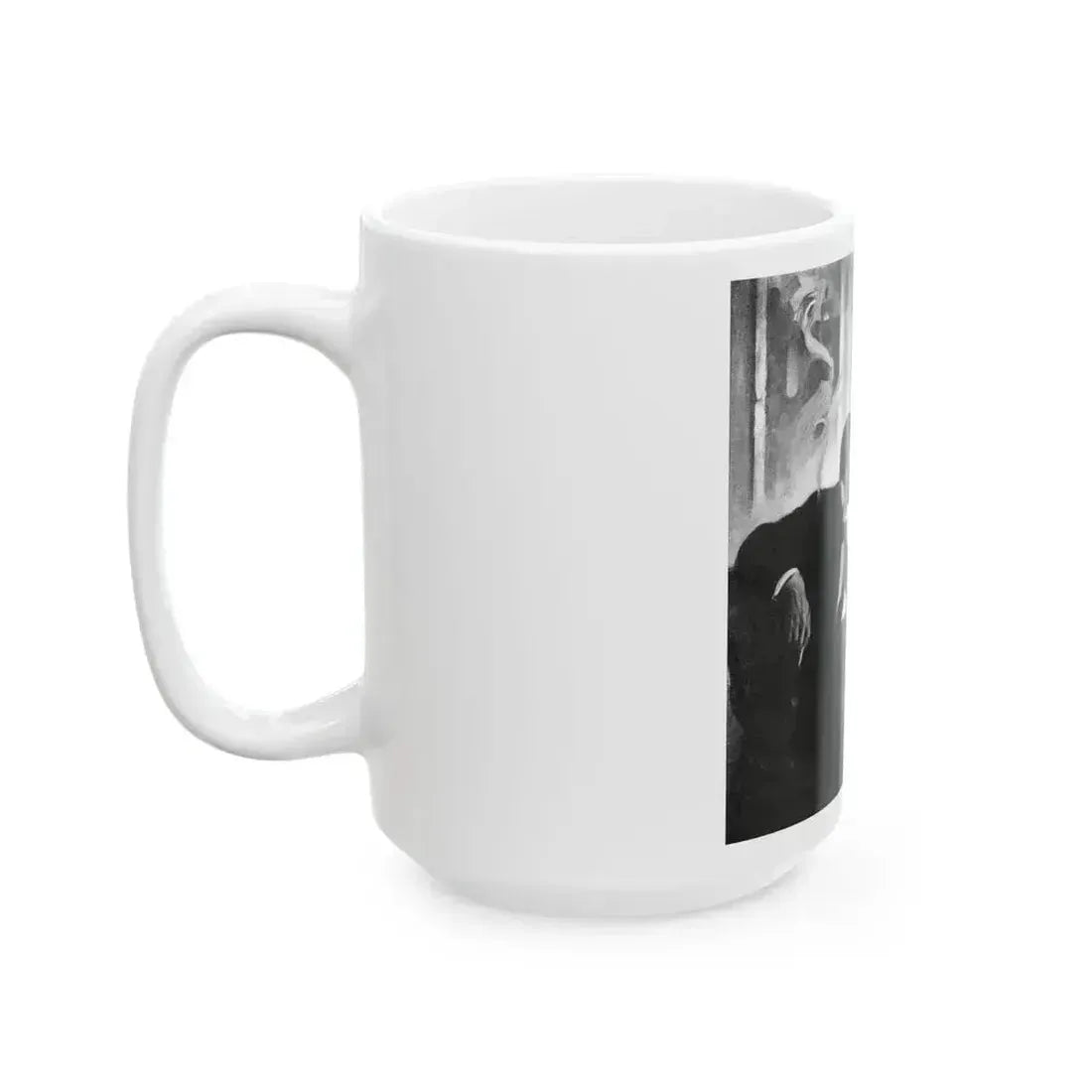 Bright Danger (2), Liberty magazine, September 25, 1937 - White Coffee Mug - Go Mug Yourself