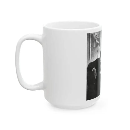 Bright Danger (2), Liberty magazine, September 25, 1937 - White Coffee Mug - Go Mug Yourself