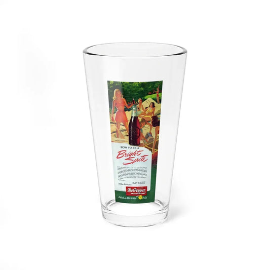 Bright Sprite, Dr. Drpepper advertisement, 1946 (Magazine Illustration) Pint Glass 16oz 16oz - Go Mug Yourself