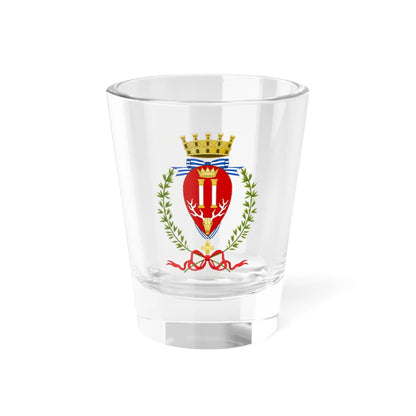 Brindisi-Stemma (Italy) (Coat of Arms) Shot Glass 1.5oz 1.5oz - Go Mug Yourself