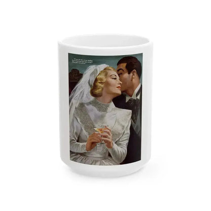 Bring Back My Love, Redbook, July 1949 - White Coffee Mug 15oz - Go Mug Yourself