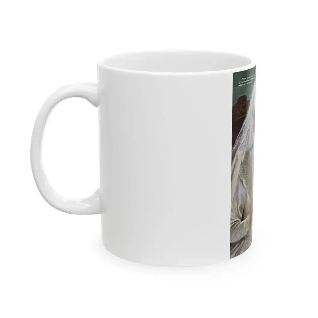 Bring Back My Love, Redbook, July 1949 - White Coffee Mug - Go Mug Yourself