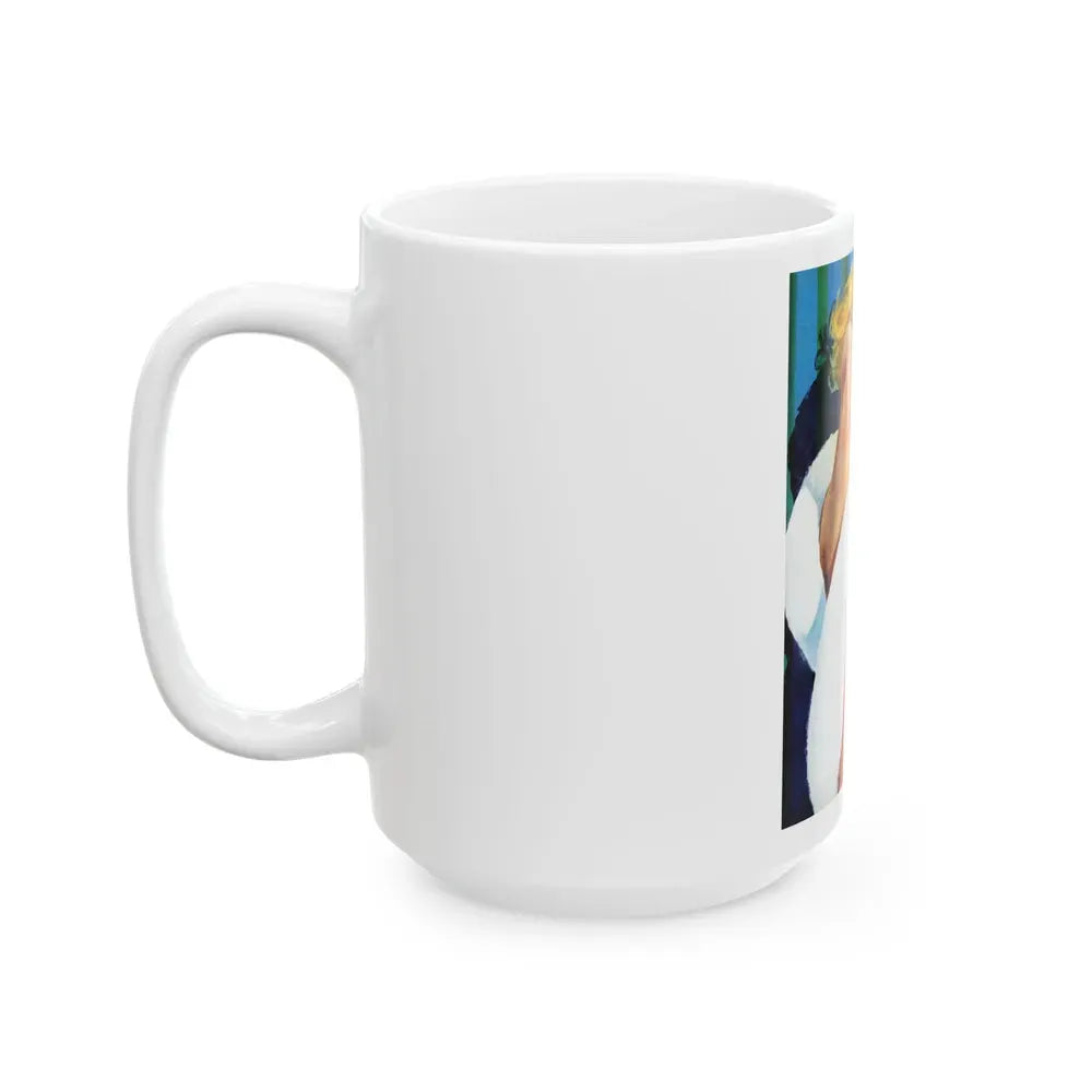 Bring Back the Bride, The Saturday Evening Post, 7 september 1957 - White Coffee Mug - Go Mug Yourself