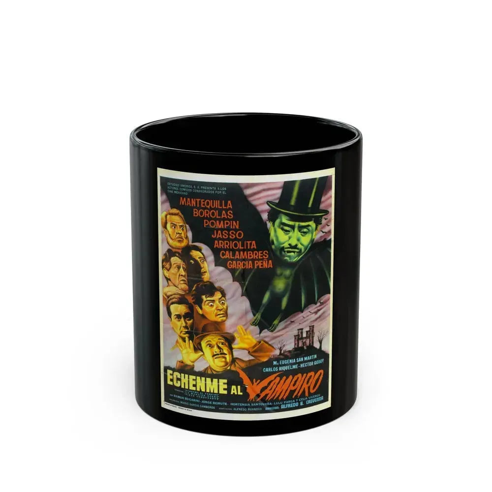 BRING ME THE VAMPIRE 1963 Movie Poster - Black Coffee Mug 11oz - Go Mug Yourself