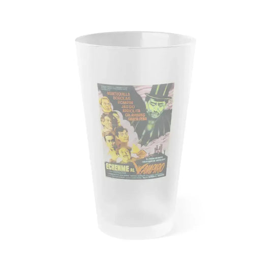 BRING ME THE VAMPIRE 1963 Movie Poster - Frosted Pint Glass 16oz 16oz Frosted - Go Mug Yourself