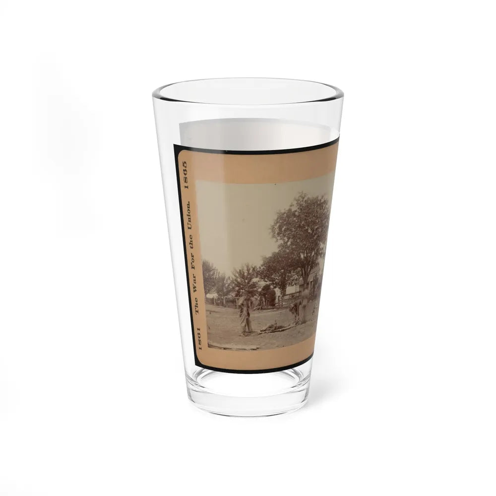 Bringing In The Wounded (U.S. Civil War) Pint Glass 16oz-Go Mug Yourself