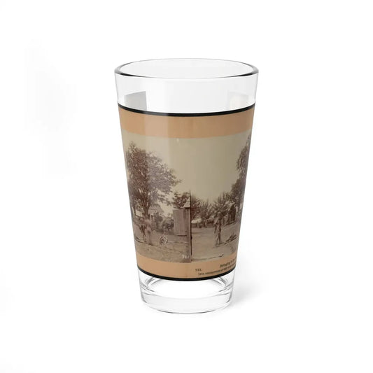 Bringing In The Wounded (U.S. Civil War) Pint Glass 16oz 16oz - Go Mug Yourself