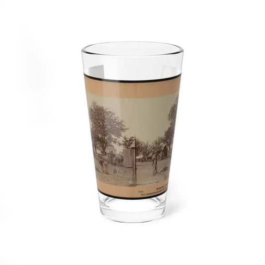Bringing In The Wounded (U.S. Civil War) Pint Glass 16oz 16oz - Go Mug Yourself